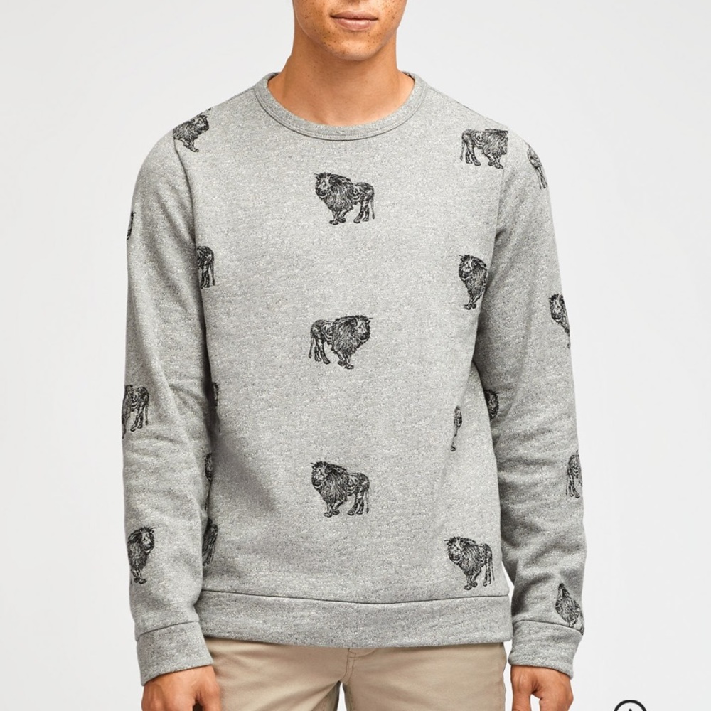 Bonobos Fleece Crewneck Sweatshirt